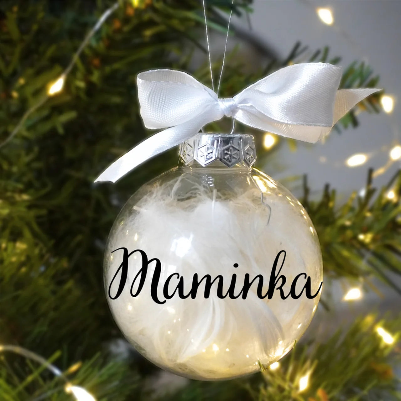 Vánoční ozdoba MAMINKA